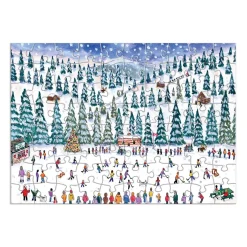 Galison Michael Storrings 12 Days of Christmas Advent Puzzle Calendar