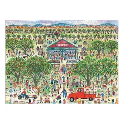 Galison Michael Storrings Apple Pickin' 1000 Piece Puzzle