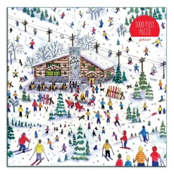 Galison Michael Storrings Apres Ski 1000 Piece Jigsaw Puzzle