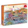 Galison Michael Storrings Autumn By the Sea 1000 Piece Puzzle