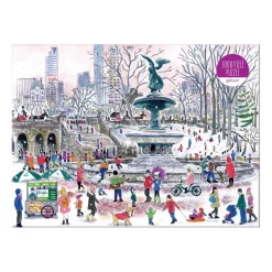 Galison Michael Storrings Bethesda Fountain 1000 Piece Jigsaw Puzzle