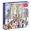 Galison Michael Storrings Brooklyn Bridge 1000 Piece Jigsaw Puzzle