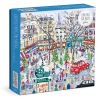 Galison Michael Storrings Christmas in Paris 1000 Piece Foil Puzzle