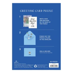 Galison Michael Storrings Christmas in the City Greeting Card Puzzle
