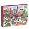 Galison Michael Storrings Christmas Market 1000 Piece Puzzle