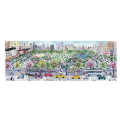 Galison Michael Storrings Cityscape 1000 Piece Panoramic Jigsaw Puzzle