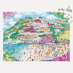 Galison Michael Storrings Coast of Italy 1000 Piece Puzzle