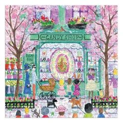 Galison Michael Storrings Easter Candy Shop 500 Piece Puzzle