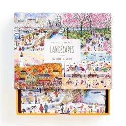 Galison Michael Storrings Landscapes Greeting Card Assortment