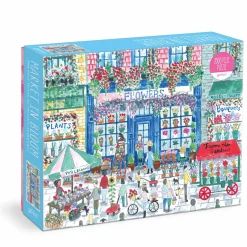 Galison Michael Storrings Market in Bloom 2000 Piece Puzzle