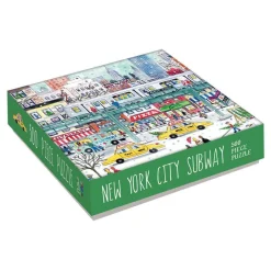 Galison Michael Storrings New York City Subway 500 Piece Jigsaw Puzzle