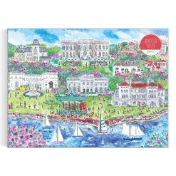 Galison Michael Storrings Newport Mansions 1000 Piece Puzzle
