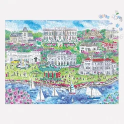 Galison Michael Storrings Newport Mansions 1000 Piece Puzzle