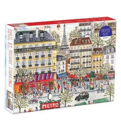 Galison Michael Storrings Paris 1000 Piece Jigsaw Puzzle