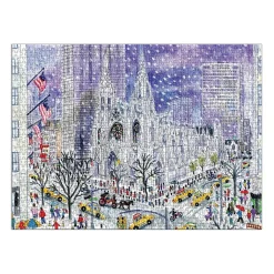 Galison Michael Storrings St. Patricks Cathedral 1000 Piece Jigsaw Puzzle