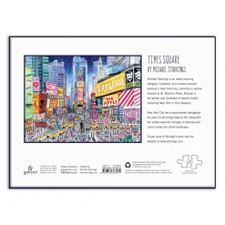 Galison Michael Storrings Times Square 1000 Piece Jigsaw Puzzle
