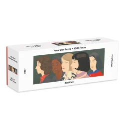 Galison MoMA Alex Katz Five Women 1000 Piece Panoramic Jigsaw Puzzle