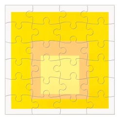 Galison MoMA Josef Albers Wood Jigsaw Puzzle Set
