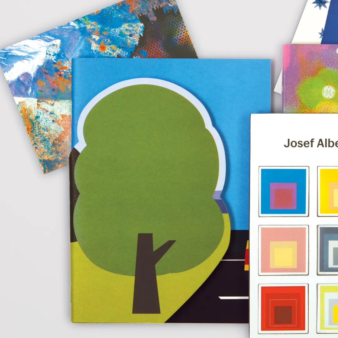 Galison MoMA Julian Opie Connecting Notebook Set