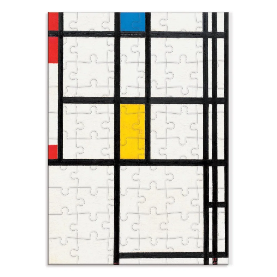 Galison MoMA Mondrian Greeting Card Puzzle