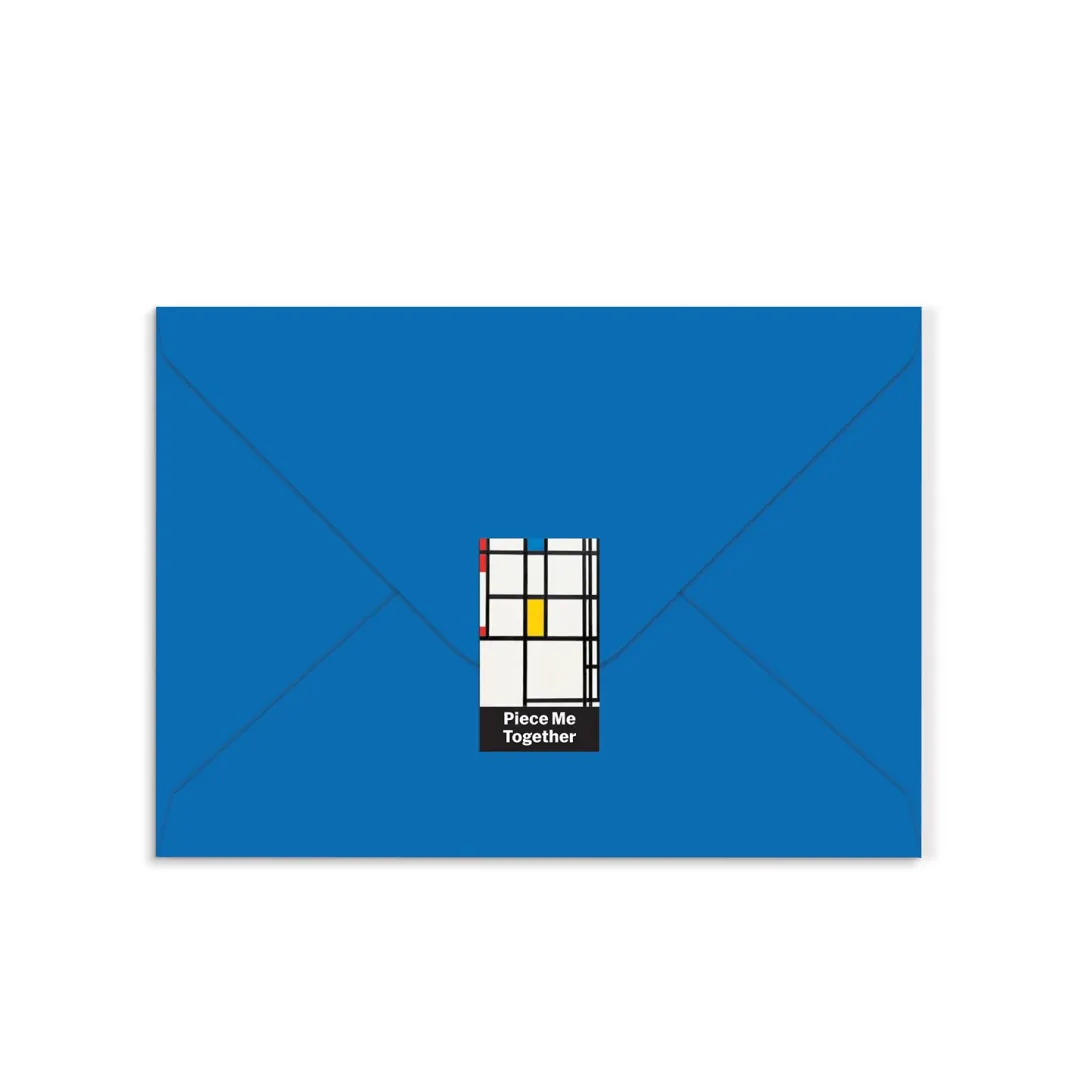 Galison MoMA Mondrian Greeting Card Puzzle