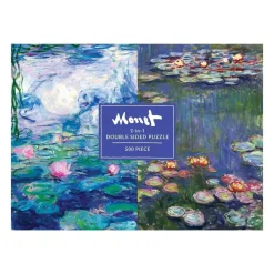 Galison Monet Double-Sided 500 Piece Jigsaw Puzzle