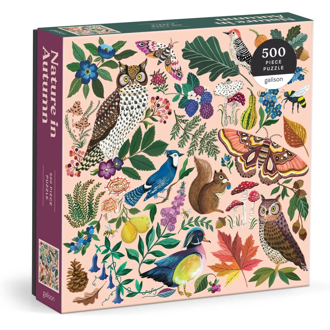 Galison Nature in Autumn 500 Piece Puzzle