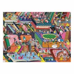 Galison Novel Neighborhood 1000 Piece Foil Puzzle