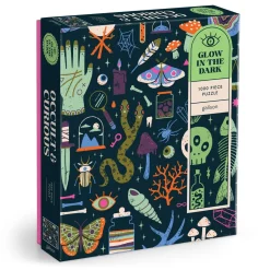 Galison Occult and Curious 1000 Piece Glow in the Dark Puzzle