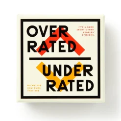 Galison Overrated / Underrated Social Game