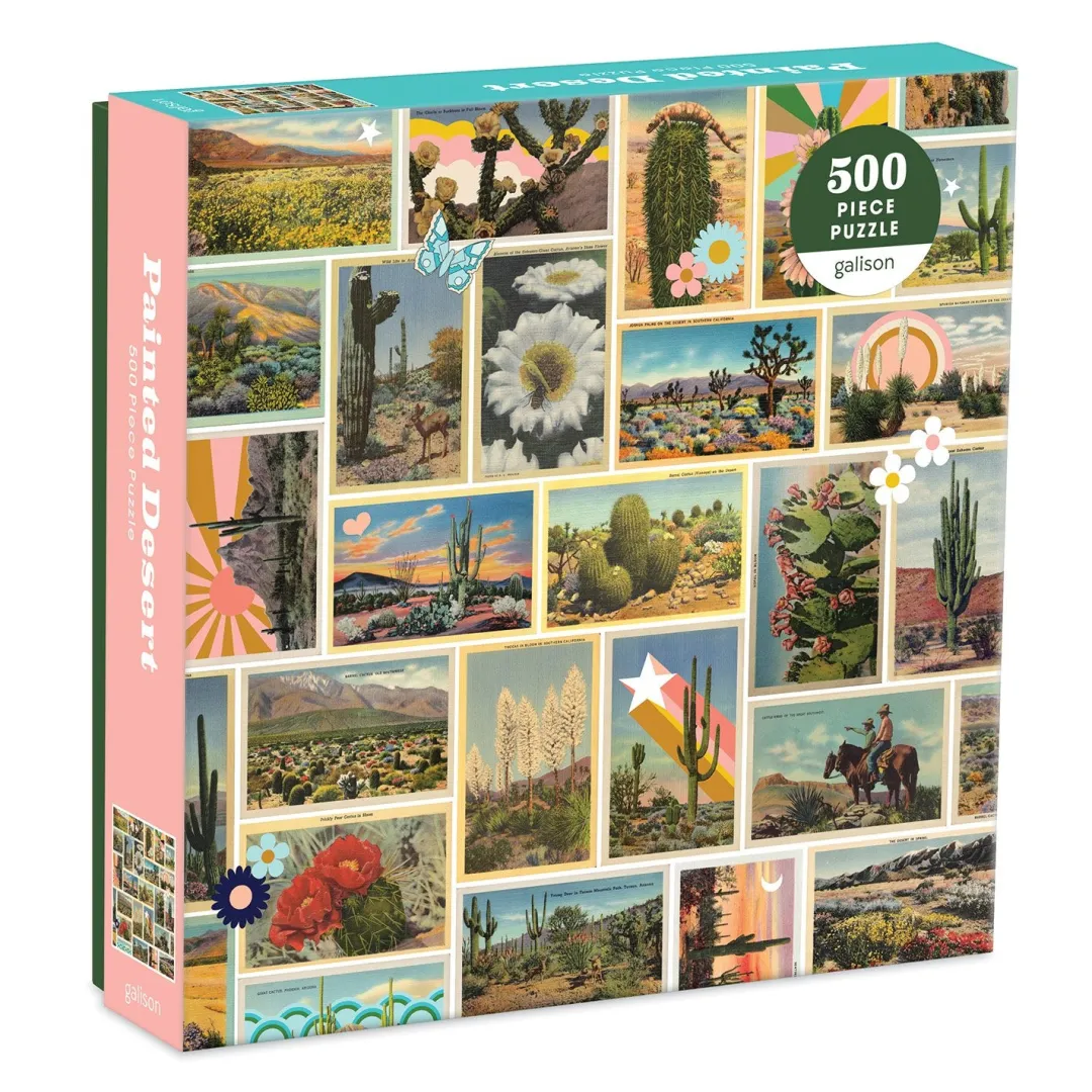 Galison Painted Desert 500 Piece Jigsaw Puzzle