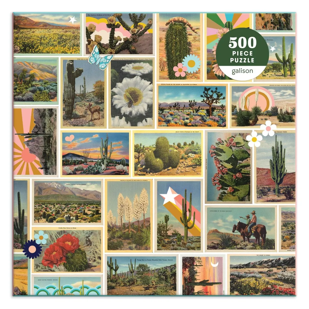 Galison Painted Desert 500 Piece Jigsaw Puzzle