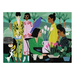 Galison Pajama Mamas 1000 Piece Jigsaw Puzzle