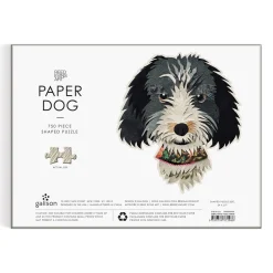 Galison Paper Dogs 750 Piece Shaped Puzzle