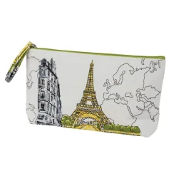 Galison Paris Eiffel Tower Handmade Pouch