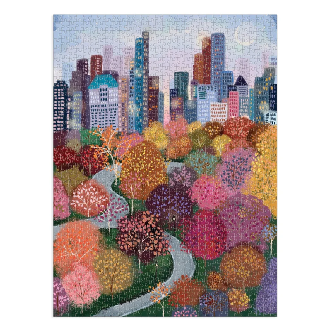 Galison Parkside View 1000 Piece Puzzle