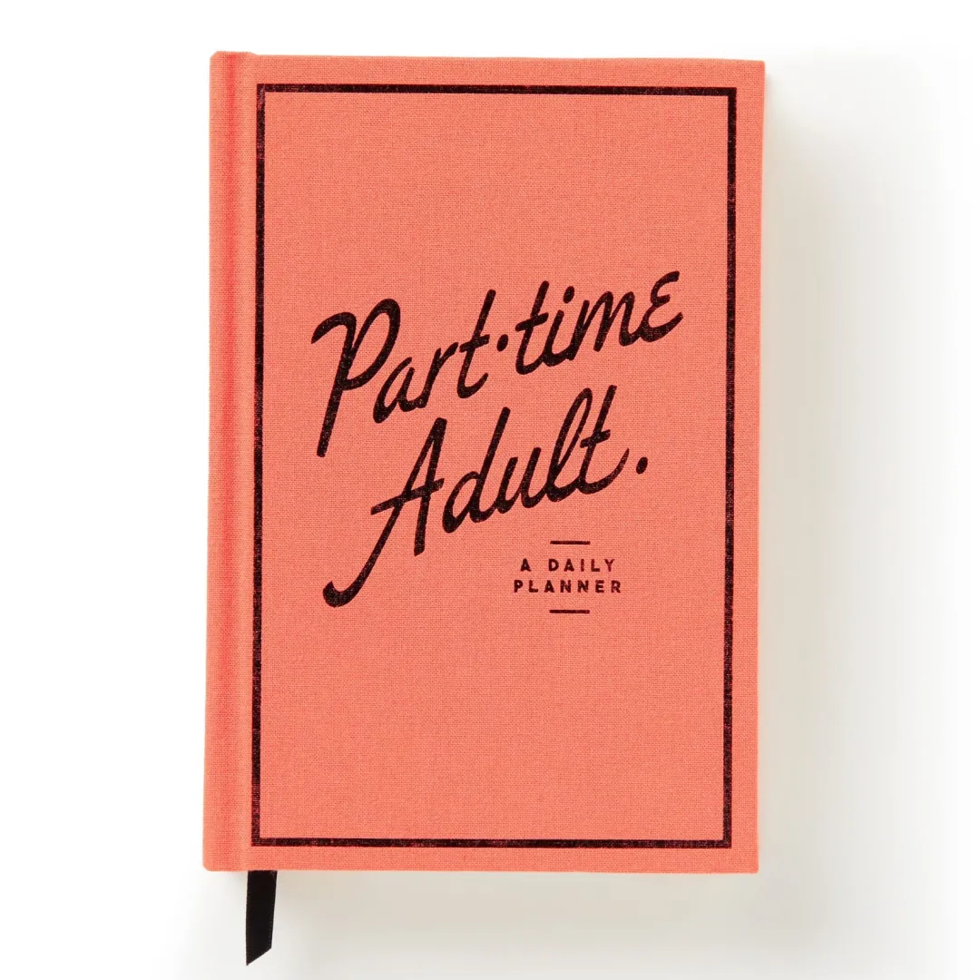 Galison Part-Time Adult Undated Daily Planner