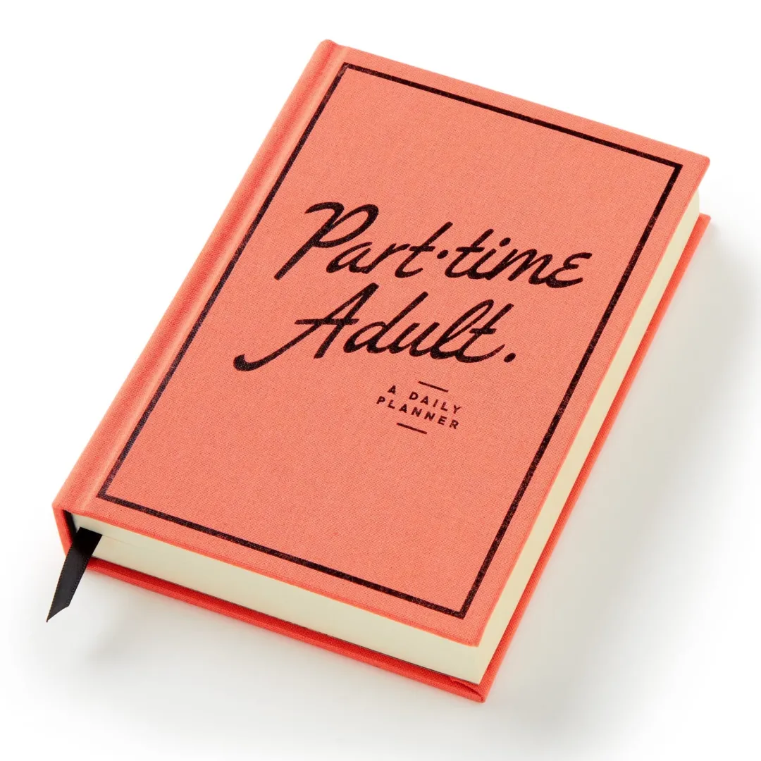 Galison Part-Time Adult Undated Daily Planner