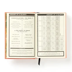 Galison Part-Time Adult Undated Daily Planner