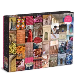 Galison Patterns of India: A Journey Through Colors, Textiles and the Vibrancy of Rajasthan 1000 Piece Jigsaw Puzzle