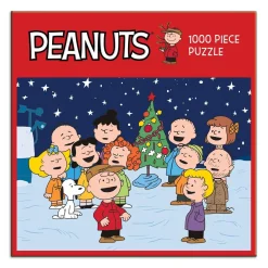Galison Peanuts Christmas 1000 Piece Jigsaw Puzzle