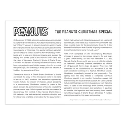 Galison Peanuts Christmas 1000 Piece Jigsaw Puzzle
