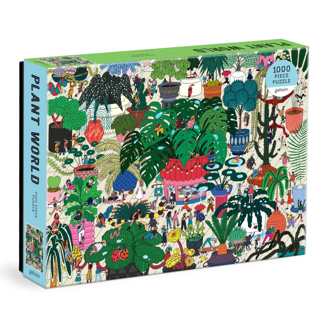 Galison Plant World 1000 Piece Puzzle