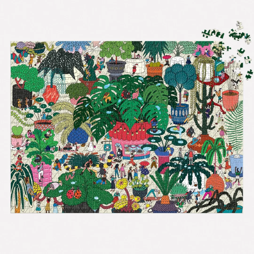 Galison Plant World 1000 Piece Puzzle