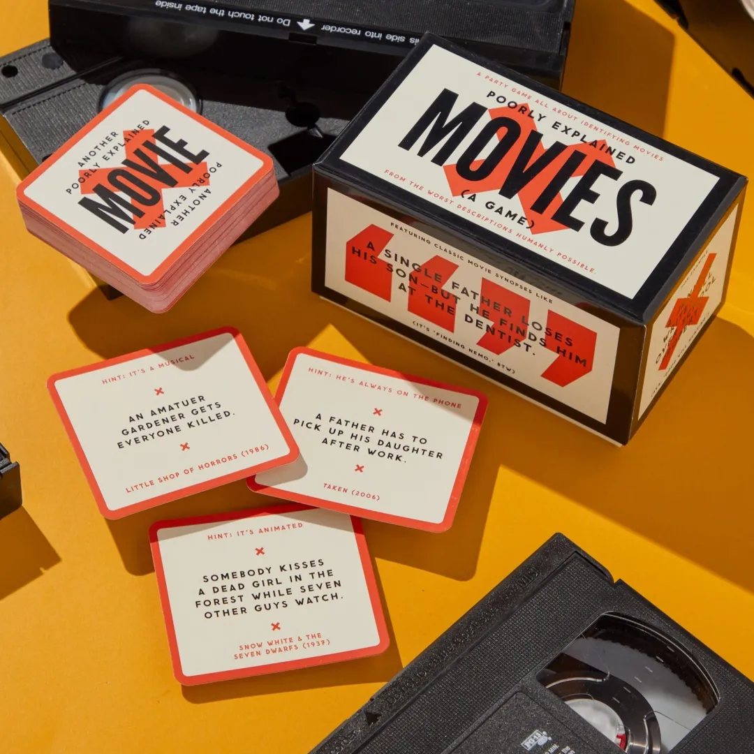 Galison Poorly Explained Movies Game