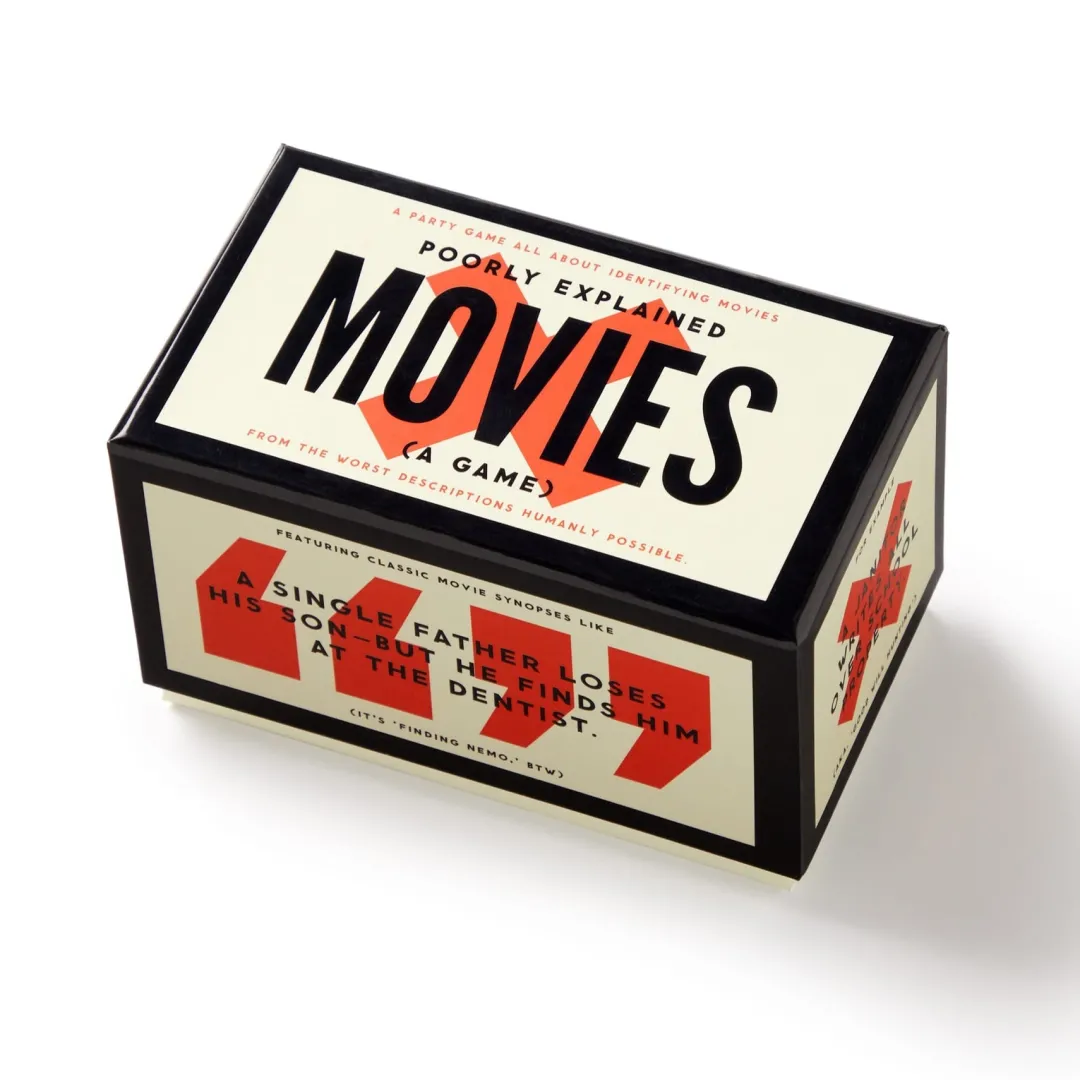 Galison Poorly Explained Movies Game