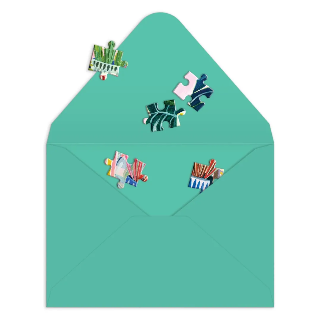 Galison Potted Greeting Card Puzzle