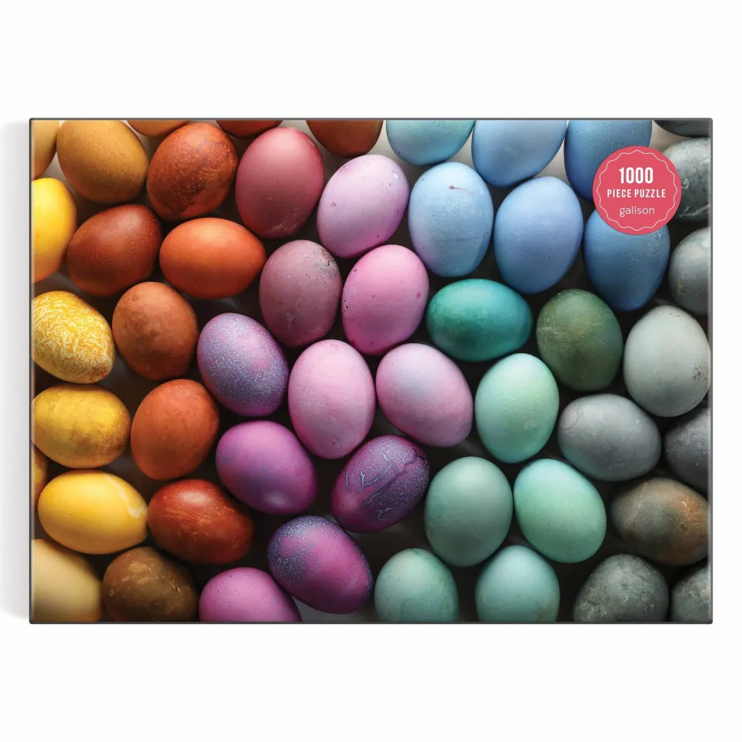 Galison Prismatic Eggs 1000 Piece Puzzle