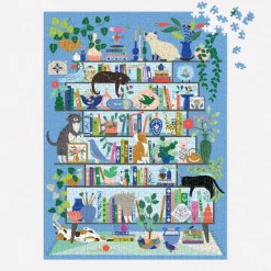 Galison Purrfect Nook 1000 Piece Puzzle