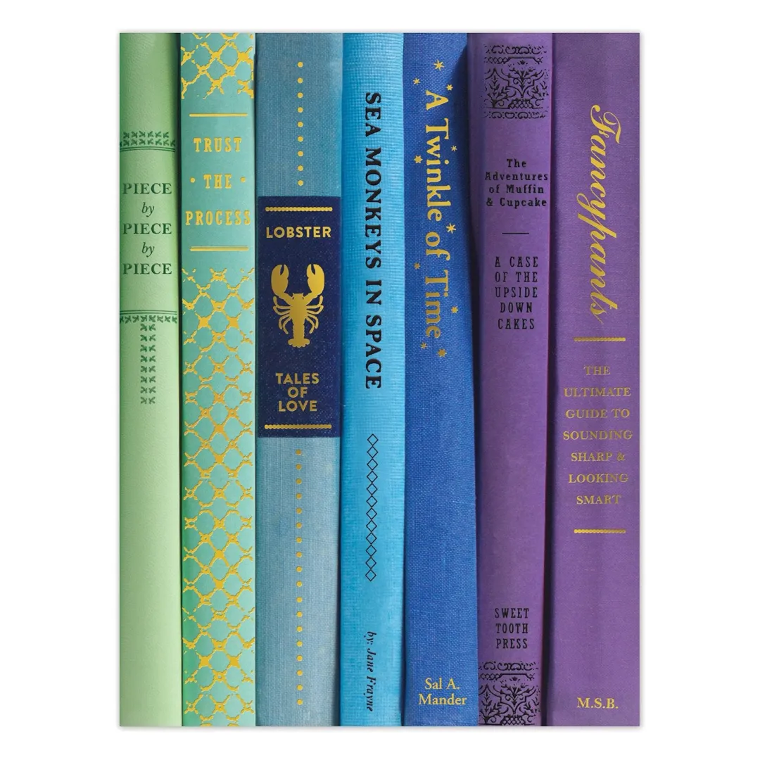 Galison Queen of the Stacks Connecting Notebook Set